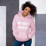 Load image into Gallery viewer, MY RATE$ WENT UP - Unisex Hoodie
