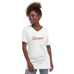 Load image into Gallery viewer, Secure - Women's V-neck tee